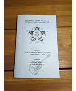 *Signed* Fraternal Order Of Police Blossomland Lodge Country Music Spect... - $111.00 CAD