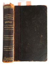 1833 Antique German God Is Love Siegel Religion Bible w/DEATH Flatten Happe Mohr - £67.22 GBP