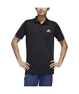 Adidas Men&#39;s Designed to Move 3-Stripes Polo Shirt GL0483 Black Size XXL... - £25.38 GBP
