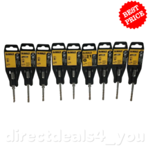 DeWalt DW5416  1/4&quot; x 2&quot; x 4&quot;  SDS+ Hammer Bit Pack of 9 - £35.52 GBP