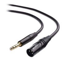 Cable Matters 6.35mm (1/4 Inch) TRS to XLR Cable 25 ft Male to Male (XLR to TR - £29.94 GBP
