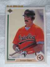 1991 Upper Deck Baltimore Orioles Baseball Card #776 Dwight Evans - $4.00