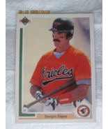 1991 Upper Deck Baltimore Orioles Baseball Card #776 Dwight Evans - $5.43 CAD