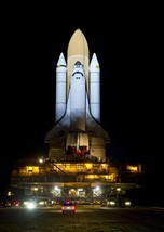 Space Shuttle Atlantis on Mobile Launch Platform before STS-135 Photo Print - £6.93 GBP+