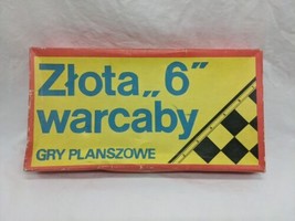 *INCOMPLETE* Vintage 1960s Polish Golden Checkers Zlota 6" Warcaby Board Game - £95.25 GBP