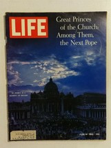Life Magazine June 14, 1963 Great Princes of Church Death of Pope John XXII - M - £4.50 GBP