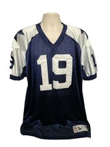 Vtg NFL Dallas Cowboys Keyshawn Johnson #19 Adult Blue Size 54 Throwbacks Jersey - $59.39