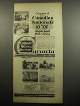1955 Canadian National Railways Ad - £14.58 GBP