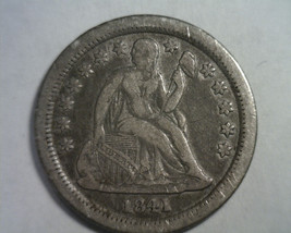 1841-O Small O Seated Liberty Dime VF/XF Very Fine / Extra Fine VF/EF Original - $130.00