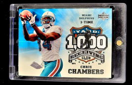 2006 UD Upper Deck 1000 Receiving #1KRE-CC Chris Chambers Miami Dolphins Card - £1.58 GBP