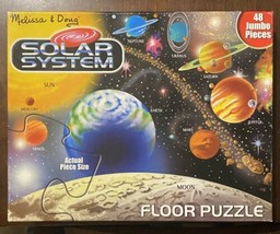 Melissa and Doug 48 piece Solar System Extra Large Floor Puzzle 2 x 3 Feet - $13.99