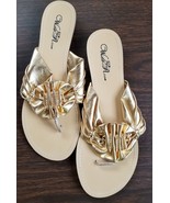 Wild Rose ~ Gold ~ Soft Metallic ~ Women&#39;s Size 7.5 Sandals ~ Style QUASY05 - $494.04 MXN