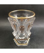 Antique Bohemian Czech Beaker / Tumbler, Gilded Decoration, c. 1900 OBO - $82.92 CAD