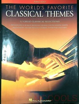 The World&#39;s Favorite Classical Themes Piano Music Book 52 Songs 411p - £11.75 GBP