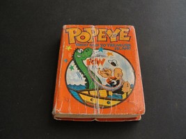 Popeye Ghost Ship To Treasure Island By Paul S. Newman-1975 Big Little Book . - £11.09 GBP