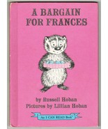 Vtg 1970 I Can Read Weekly Reader A Bargain For Frances Russell Hoban HC... - $12.99