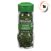 1x Shaker McCormick Gourmet Natural Flat Leaf Parsley Seasoning GMO Free... - £9.50 GBP