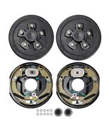 Trailer Hub Drum Kits 5 on 4.5" B.C. with 10" x 2-1/4" Electric Brakes, ... - $172.38