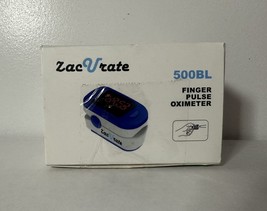 Zacurate 500BL Series Fingertip Pulse Oximeter Blood Oxygen Monitor SpO2... - £8.34 GBP