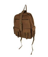 Giromy Samoni Genuine Leather Buckle-Over Backpack with Laptop Storage - £80.98 GBP