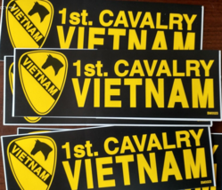 WHOLESALE LOT OF 20 Vietnam 1st First Cavalry STICKERS DECAL - $23.51