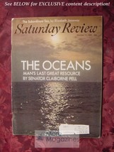 Saturday Review October 11 1969 The Oc EAN S Claiborne Pell Harold Taylor Piet Hem - £6.54 GBP