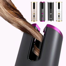 Electric LCD Display Automatic Rotating Cordless Hair Curler Fast Curlin... - $29.74