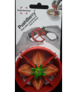 Strawberry Slicer- BPA Free-Portable-Lightweight-Kid Friendly-Dishwasher... - £3.78 GBP