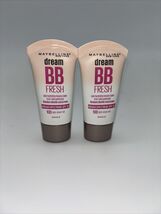 (2 Pack) Maybelline New York Dream Fresh BB Cream 100 Light Sheer Tint. ... - $15.32 CAD