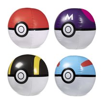 Pokémon Pokeball Sunset Beach Balls (4-Pack) - £31.44 GBP