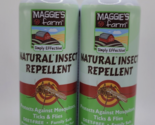 LOT OF 2 Maggie&#39;s Farm Natural Insect Repellent 6oz each DEET FREE FAMIL... - £15.71 GBP