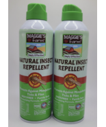 LOT OF 2 Maggie&#39;s Farm Natural Insect Repellent 6oz each DEET FREE FAMIL... - £15.65 GBP