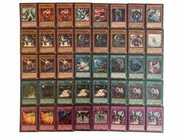 YUGIOH Perfect Circle Deck Complete 40 - Cards w/ BRAND NEW Sleeves - $31.63