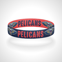 Reversible New Orleans Pelicans Bracelet Wristband Won&#39;t Bow Down - £9.49 GBP+