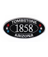 TOMBSTONE ARIZONA EST 1858 SEW/IRON ON PATCH EMBROIDERED OK CORRAL EARP ... - $111.65 MXN