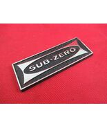 Sub Zero Nameplate/Emblem/Decal/Logo (3' x 1-1/8") - $47.95