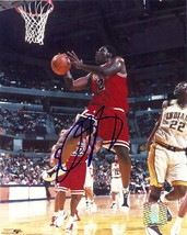 Eddy Curry Chicago Bulls signed basketball 8x10 photo COA.... - $64.34