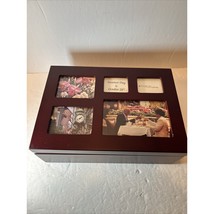 Wooden Photo Gift Box Macy&#39;s - $18.11 CAD