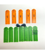 Saxon Publishers Math 1 &amp; 2 Learning Wrap-Ups Green Addition Orange Subt... - $16.36 CAD