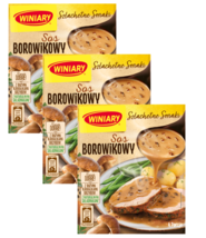 Winiary Boletus MUSHROOM Sauce mix in a packet -3 pack- FREE SHIPPING - $10.88
