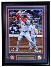 Ryan Zimmerman Signed Framed 16x20 Washington Nationals Photo MLB Hologram - $164.89