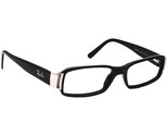 Ray-Ban Eyeglasses RB 5051 2000 Polished Black Rectangular Frame Italy 5... - $79.99