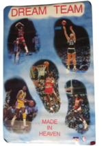 Original DREAM TEAM MADE IN HEAVEN 1987 Starline Poster 22x34 Michael Jo... - $365.13 MXN