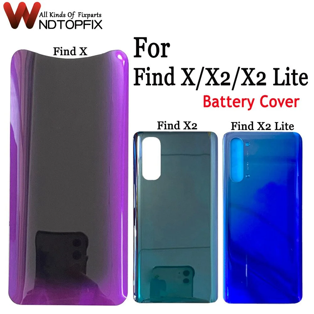 High Quality For Oppo Find X Battery Cover CPH1871 Back Housing Replacement Case - £9.23 GBP+