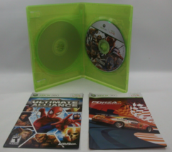 Ultimate Alliance Forza 2 XBOX 360 Video Game CIB Marvel Motorsport Tested Works - £5.16 GBP
