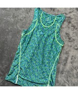 Athleta Tank Top XXS Activewear Blue Green Neon Workout Top Sleeveless - €15,44 EUR