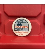 Ohio Year Of Reflections Pinback Button Pre Owned State Board Vintage 1987 - $18.42 CAD