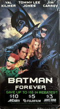 Batman Forever (VHS, 2000) Tim Burton Val Kilmer Jim Carey Brand Like New - £7.00 GBP