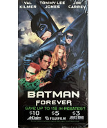 Batman Forever (VHS, 2000) Tim Burton Val Kilmer Jim Carey Brand Like New - £7.07 GBP