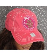 Bad Hair Day vintage Distressed Cap trendy and fashionable Pink Once siz... - $372.23 MXN
